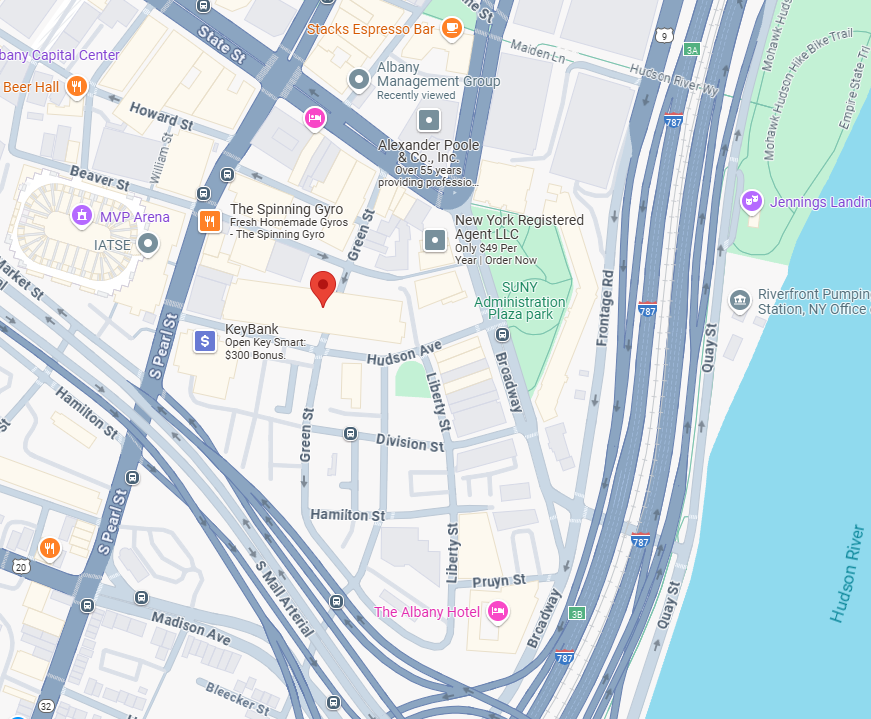 Map of location for Techronology