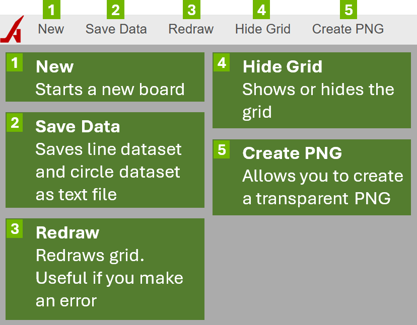 Artplotty Grid 21 - Navigation bar
