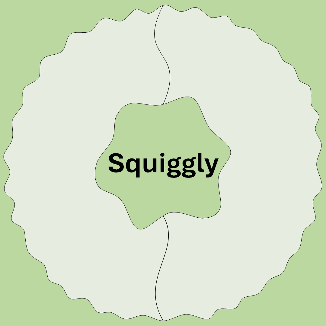 Digital donut type - Squiggly | Techronology