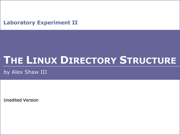 The Linux Directory Structure - Techronology