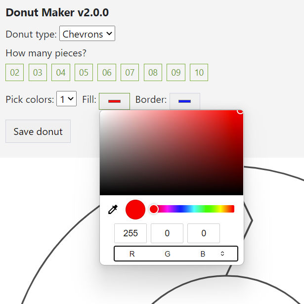 The Donut Maker - Millions of colors - Techronology