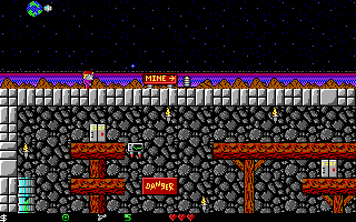 DOS game - Crystal Caves