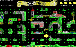 DOS game - CD-Man