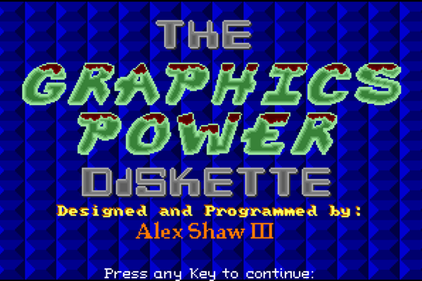 The Graphics Power Diskette