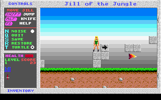 Old school PC games - Jill of the Jungle