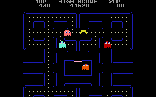 DOS game - Pacman (Real clone)