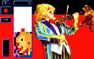 DOS game - Super Tetris