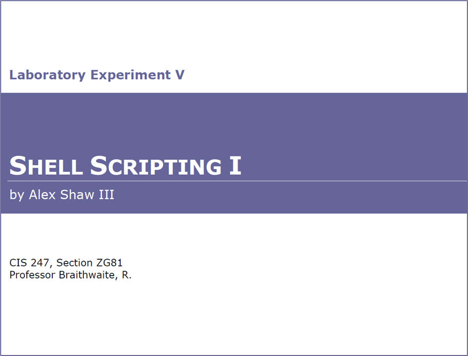 Linux shell scripting - Techronology