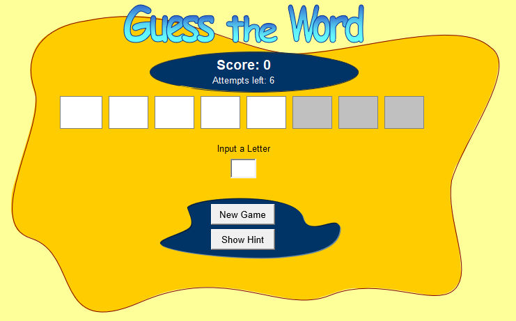 Guessword game for Excel - Experiment - Techronology