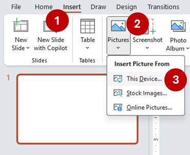 Steps 1 to 3 of how-to lesson - Techronology