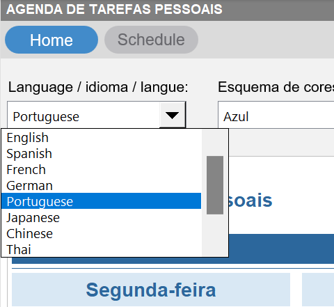 PTS - Language selector - Techronology