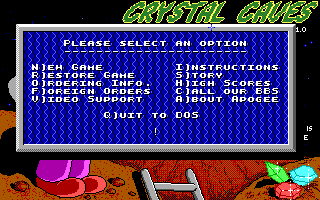Screenshots - Crystal Caves 2 - Techronology