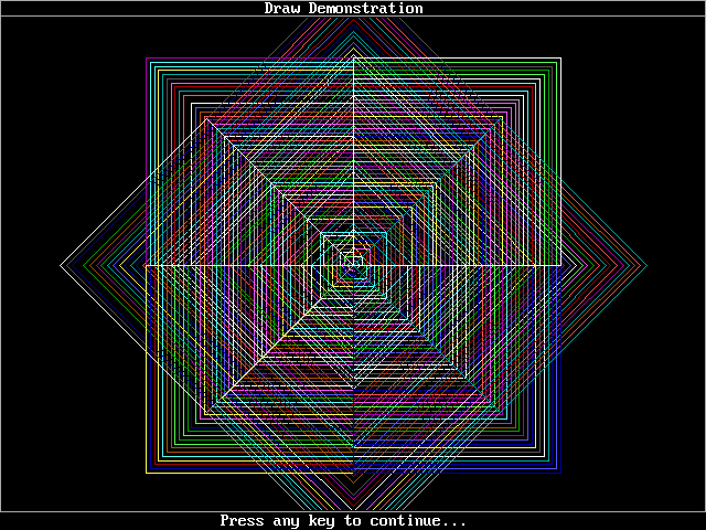 The Graphics Power Diskette - Draw demonstration - Techronology