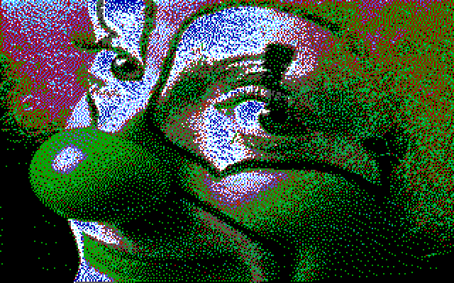 The Graphics Power Diskette - Clown face - Techronology
