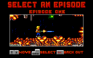 Old school PC games screenshots - Duke Nukem 2-1 - Techronology