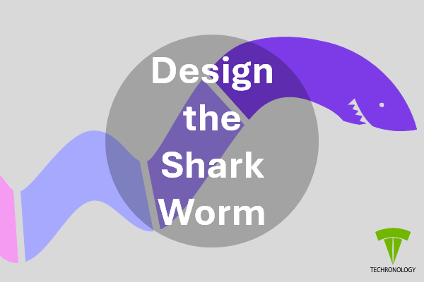 How to Design the Shark Worm in PowerPoint - Video - Techronology
