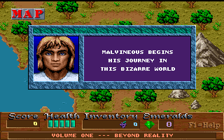 Old school PC games screenshots - Xargon 3 - Techronology