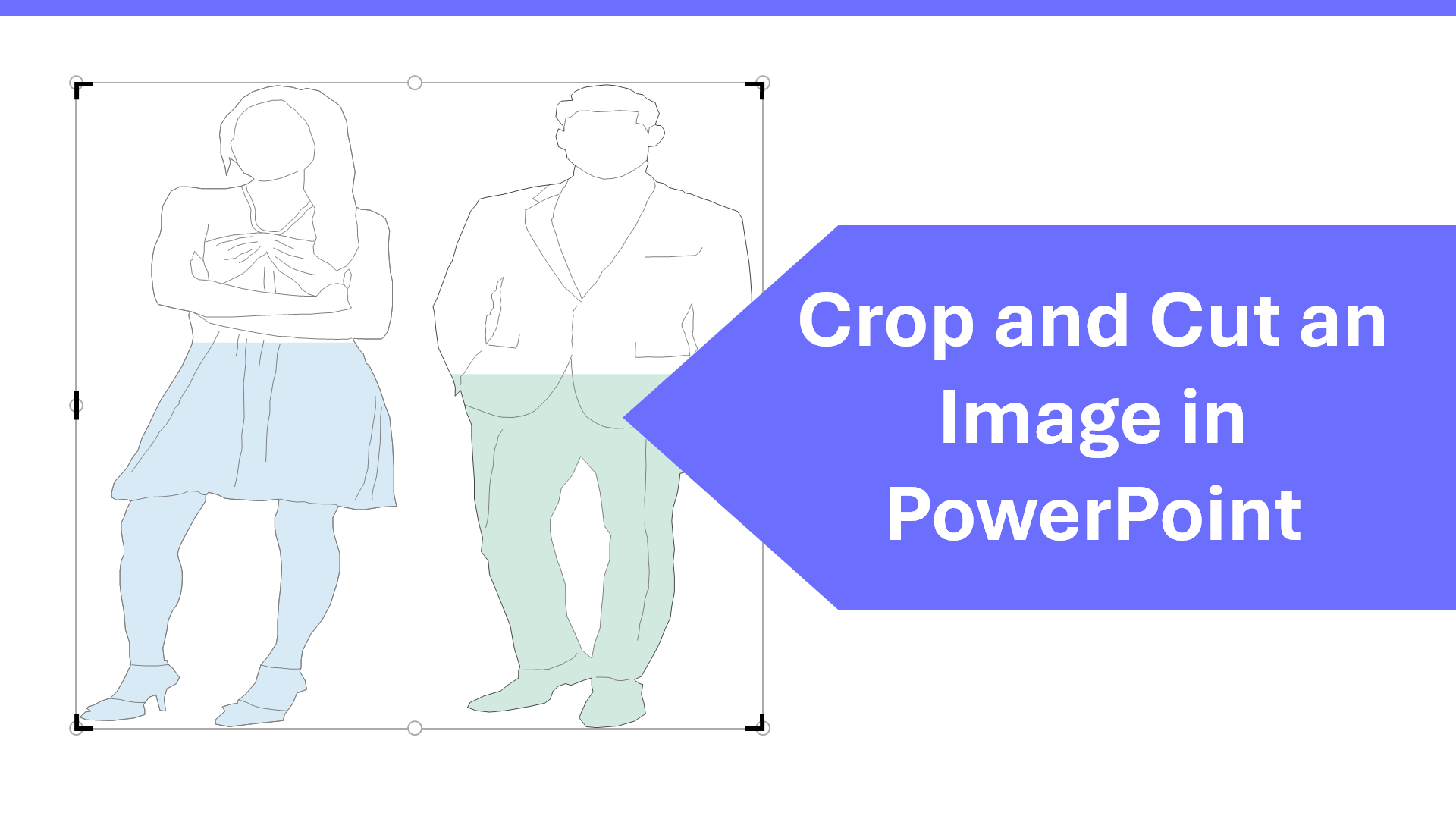 This quick video tutorial shows you how to crop and cut an image in PowerPoint - Techronology
