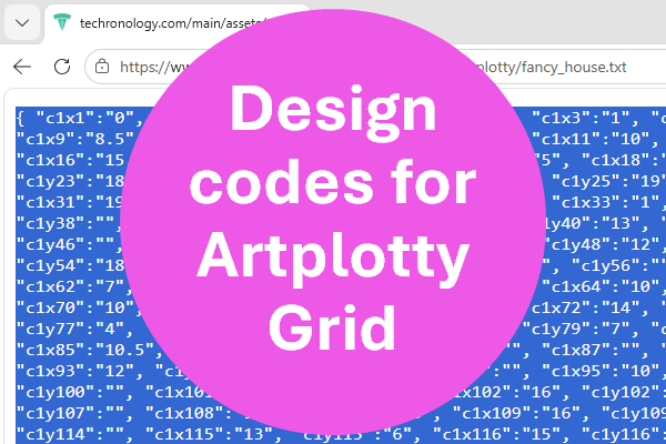 Design Codes for Artplotty Grid - Techronology