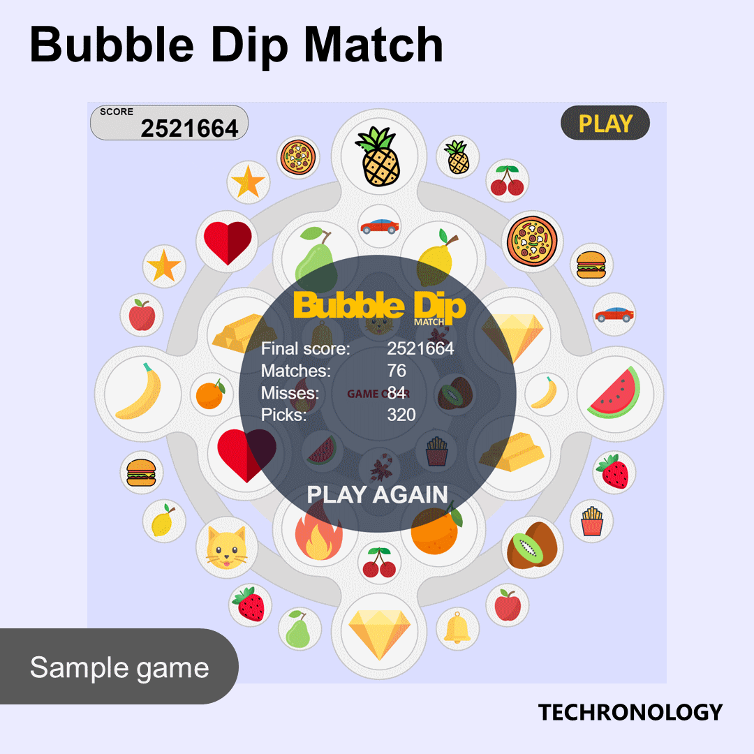 BDM - Sample game - Techronology