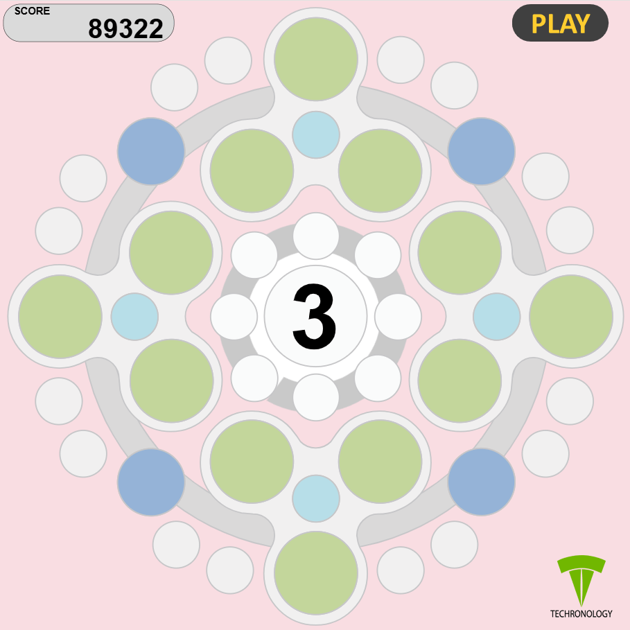 Bubble Dip Match game - Techronology