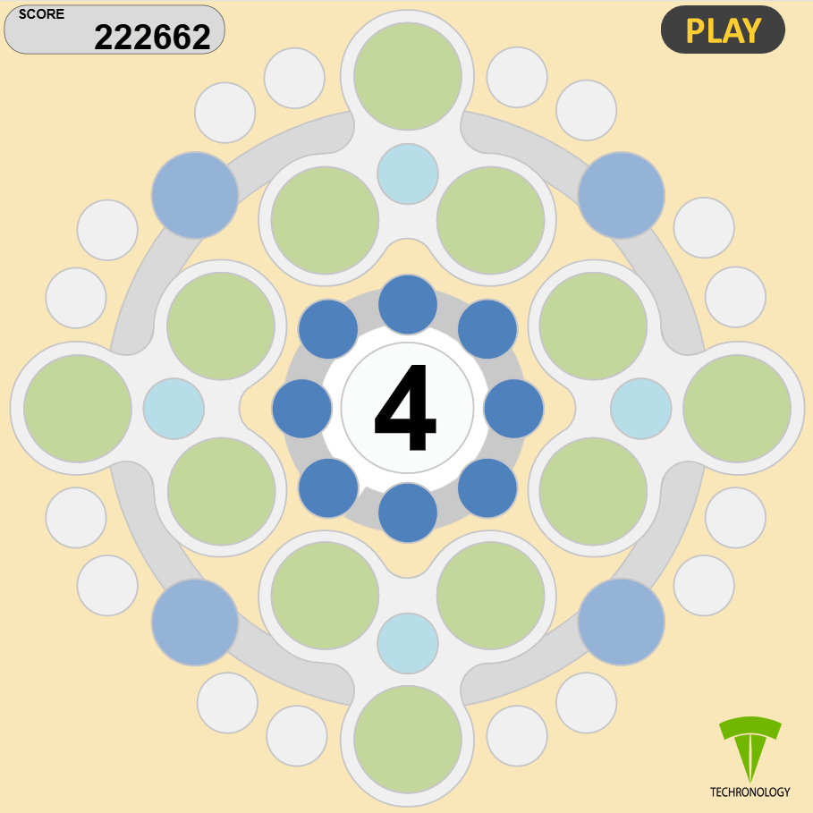 Bubble Dip Match game - Techronology