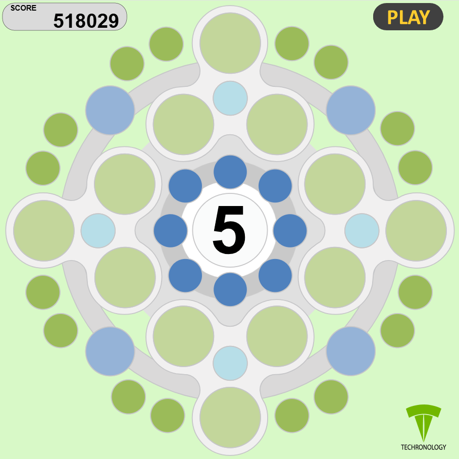 Bubble Dip Match game - Techronology